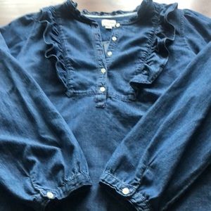Denim top